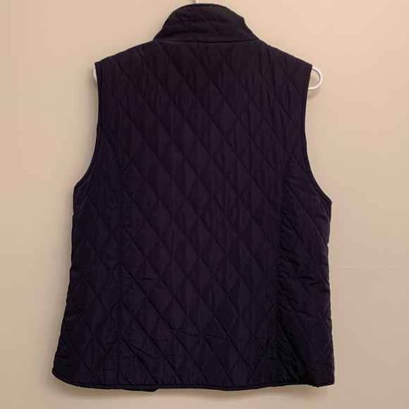 Blue quilted vest - Picture 6 of 16